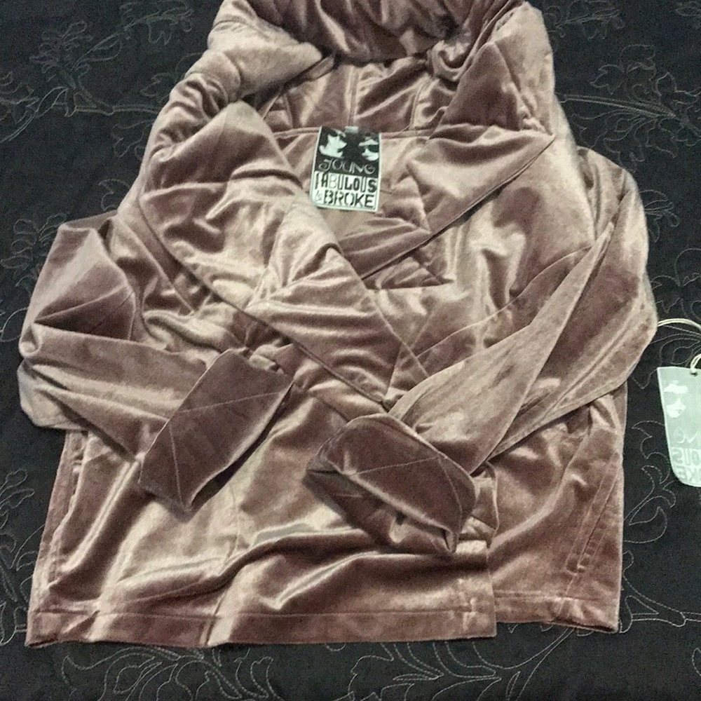 Young Fabulous & Broke velvet jacket